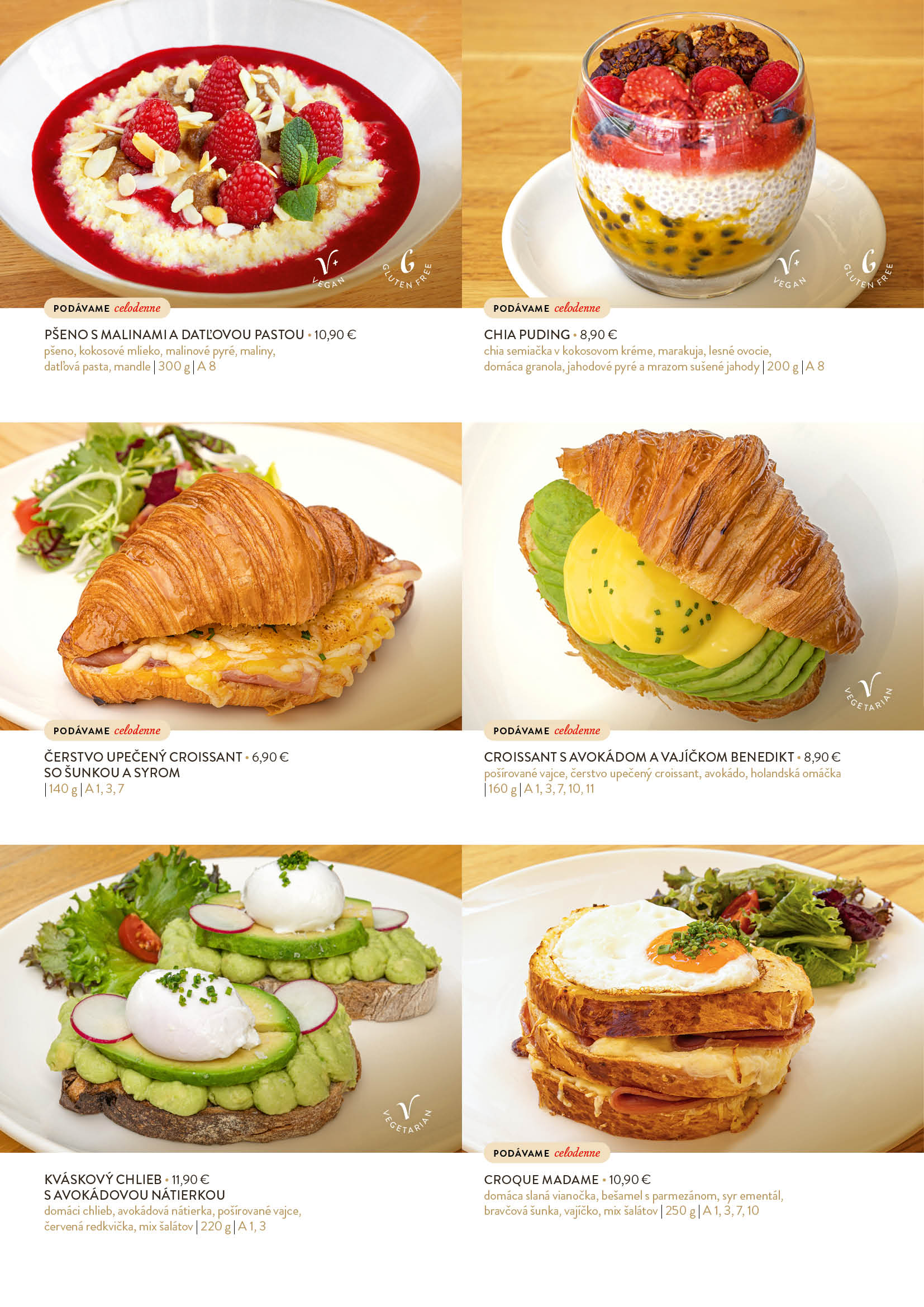 Bory Mall menu page 3