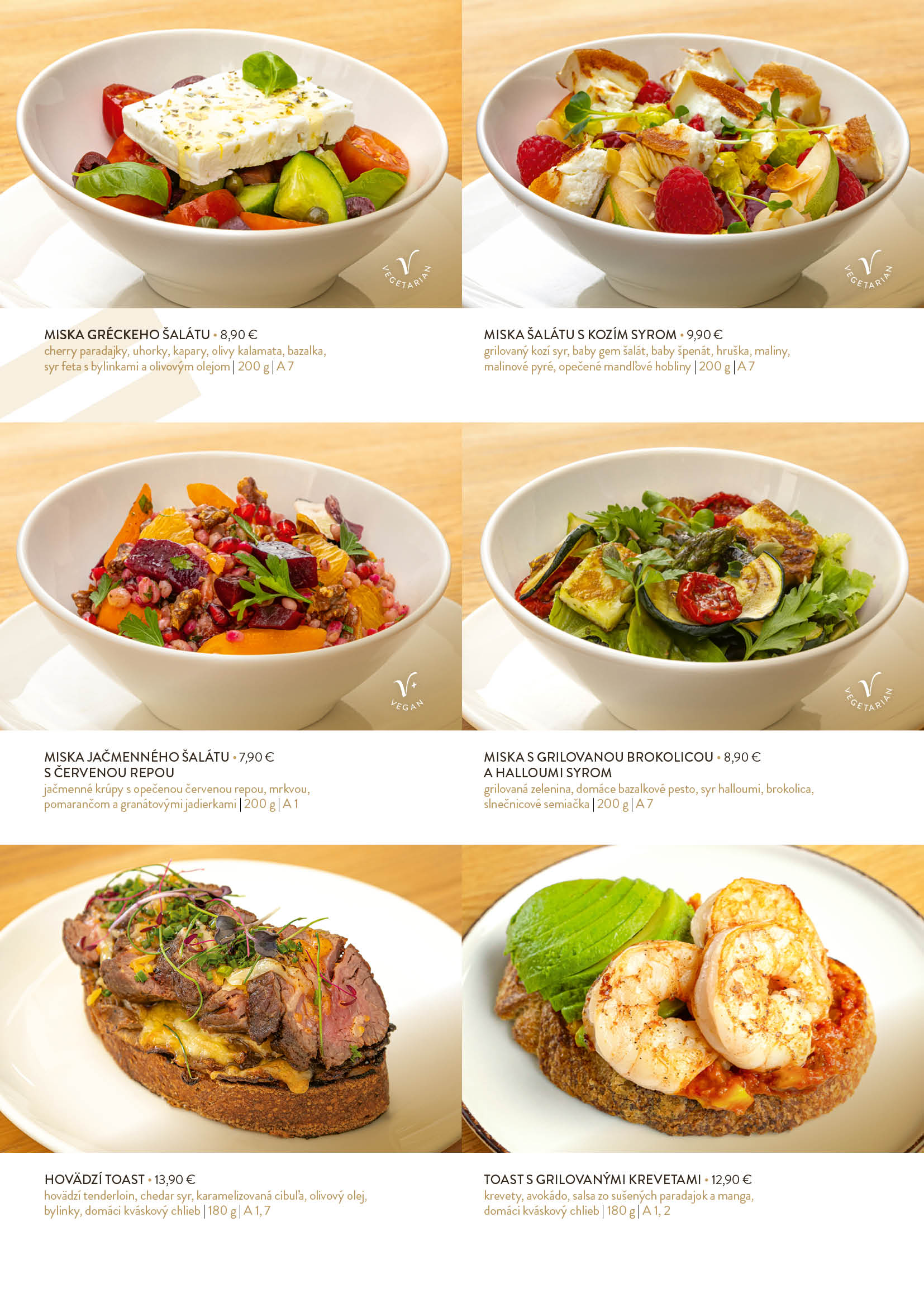 Bory Mall menu page 8