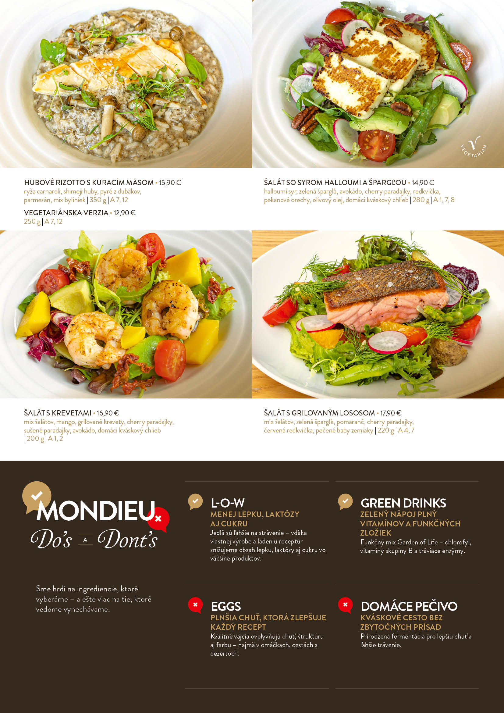 Bory Mall menu page 10