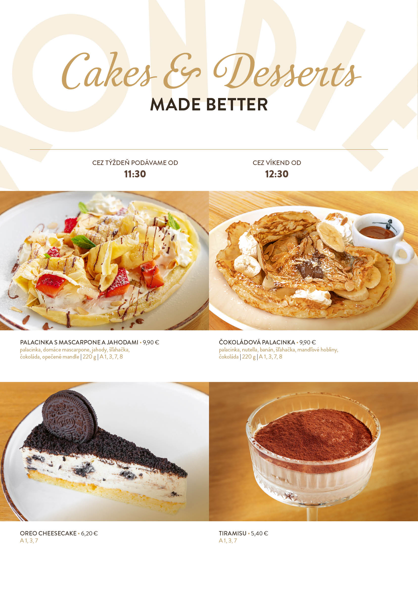 Bory Mall menu page 13