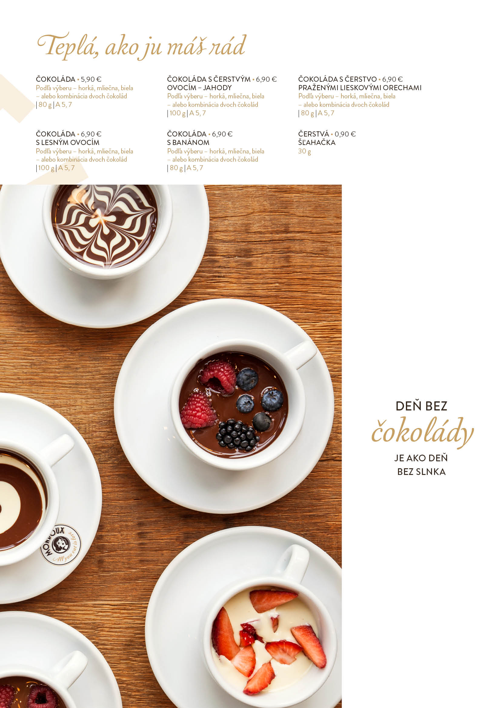 Bory Mall menu page 16