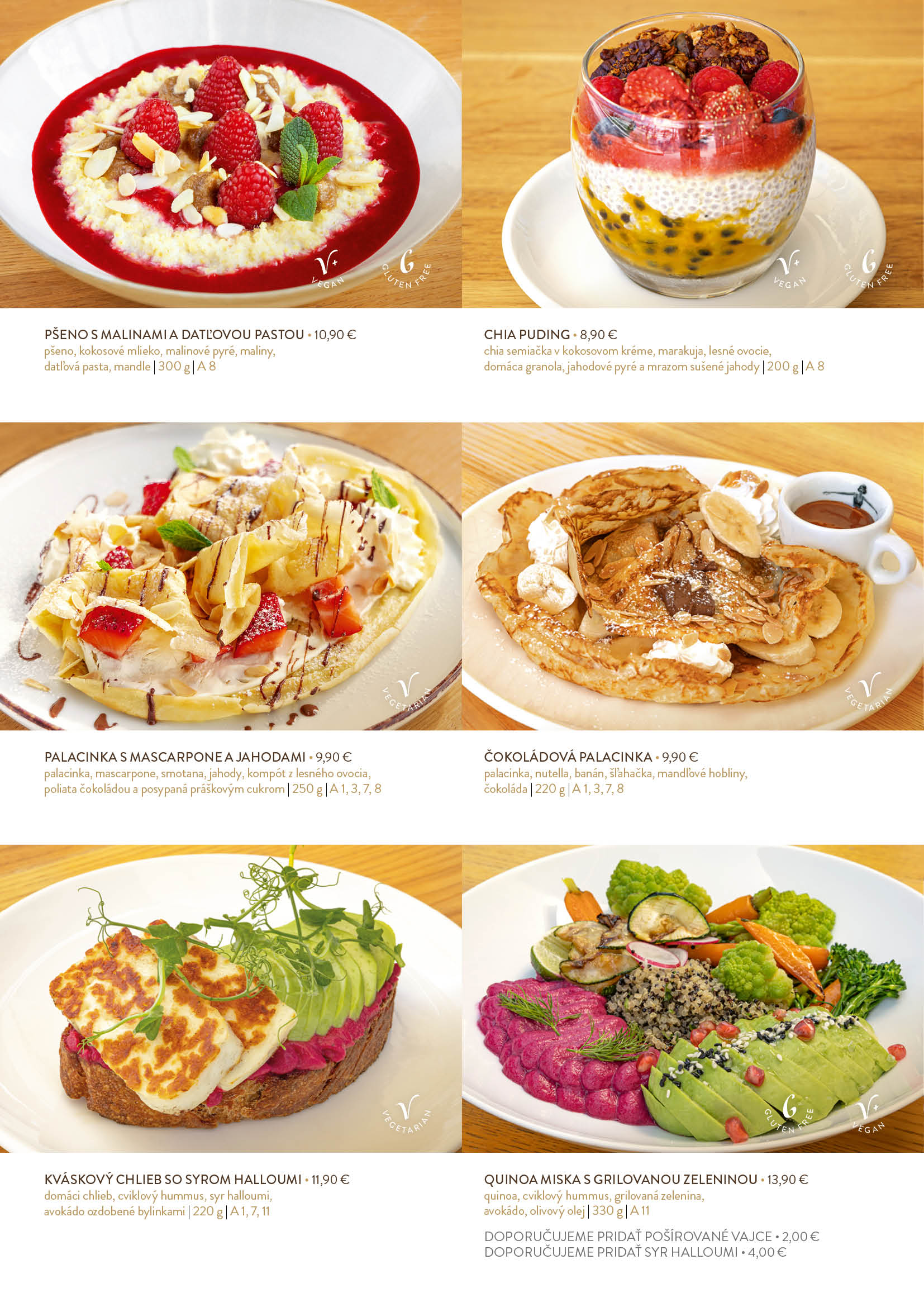 Eurovea Kiosk menu page 3