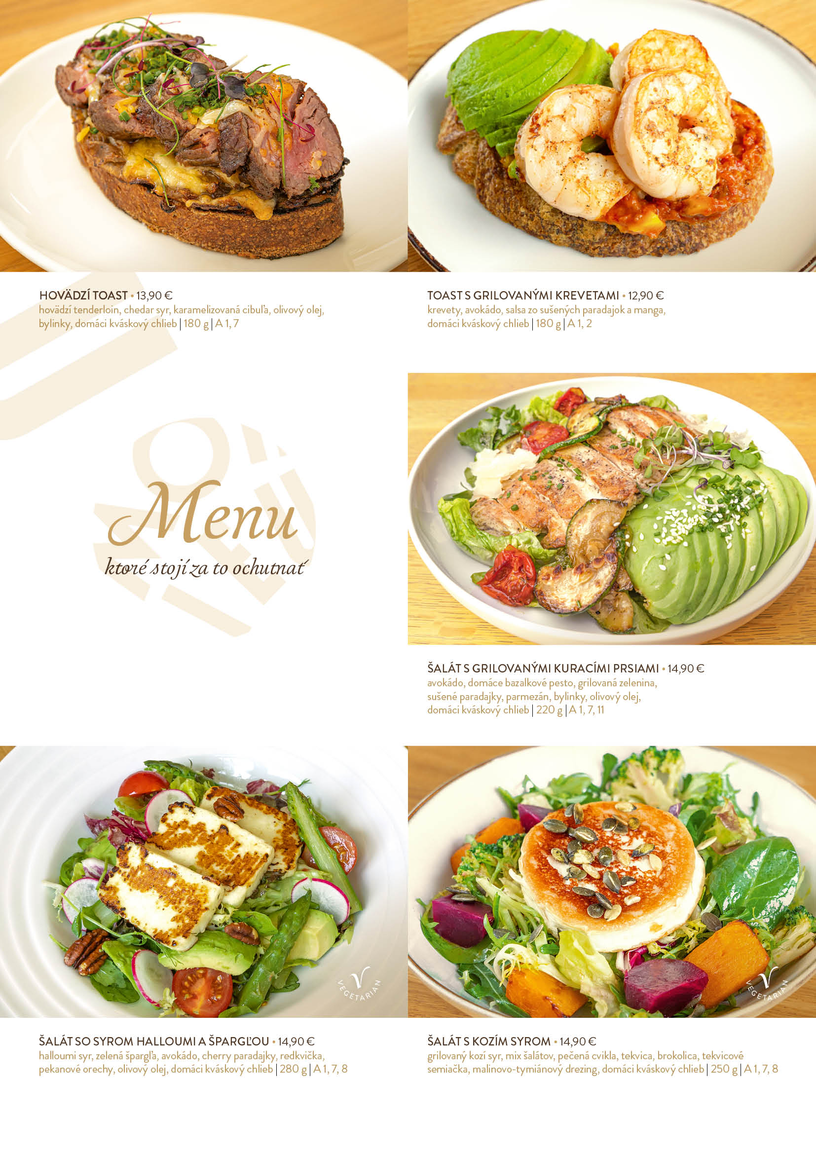 Eurovea Kiosk menu page 6