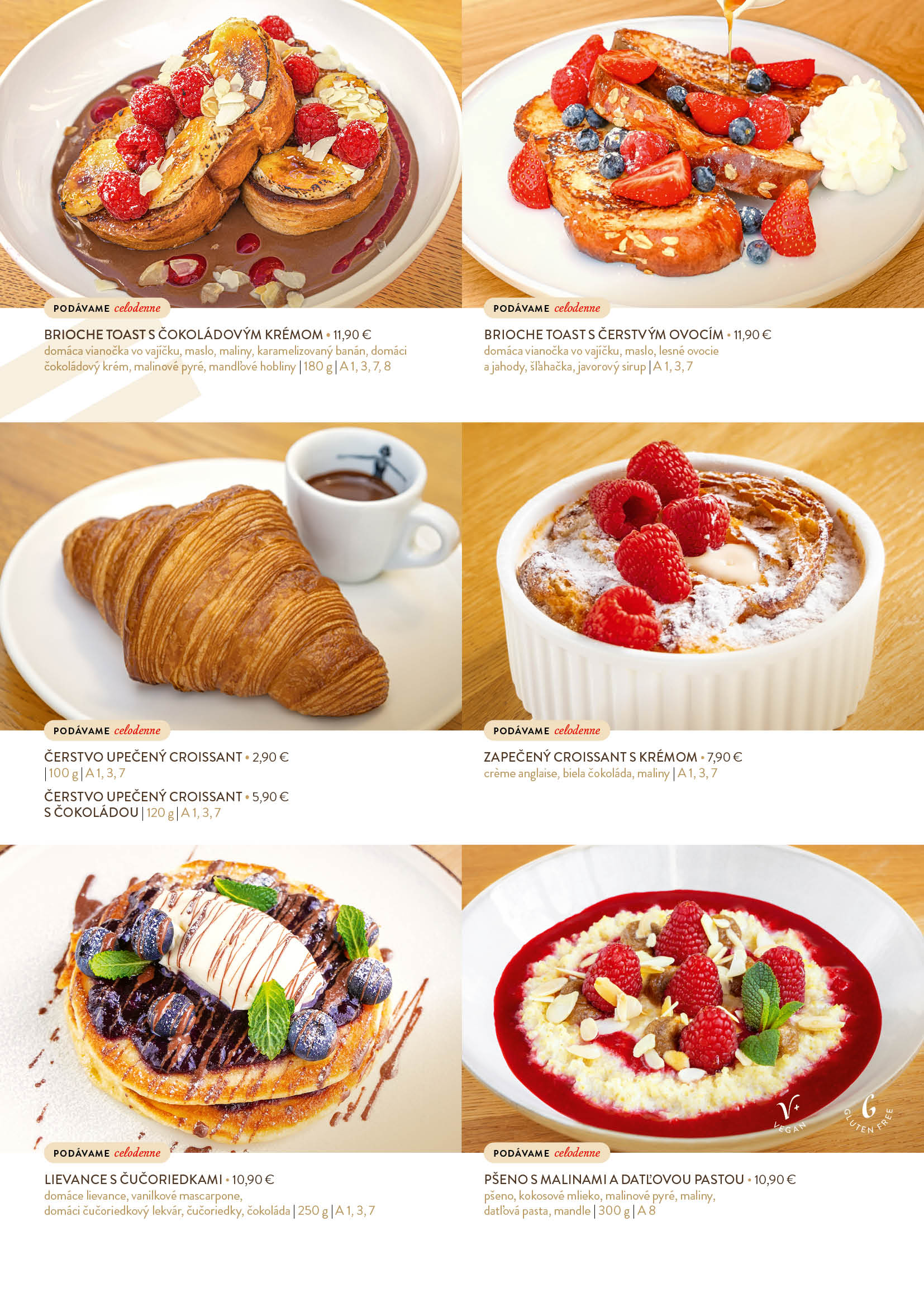 Panská 27 menu page 2