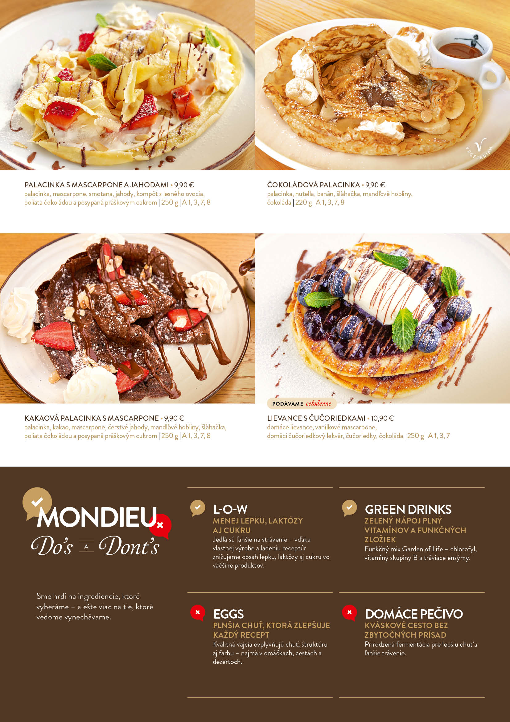 Panská 27 menu page 8