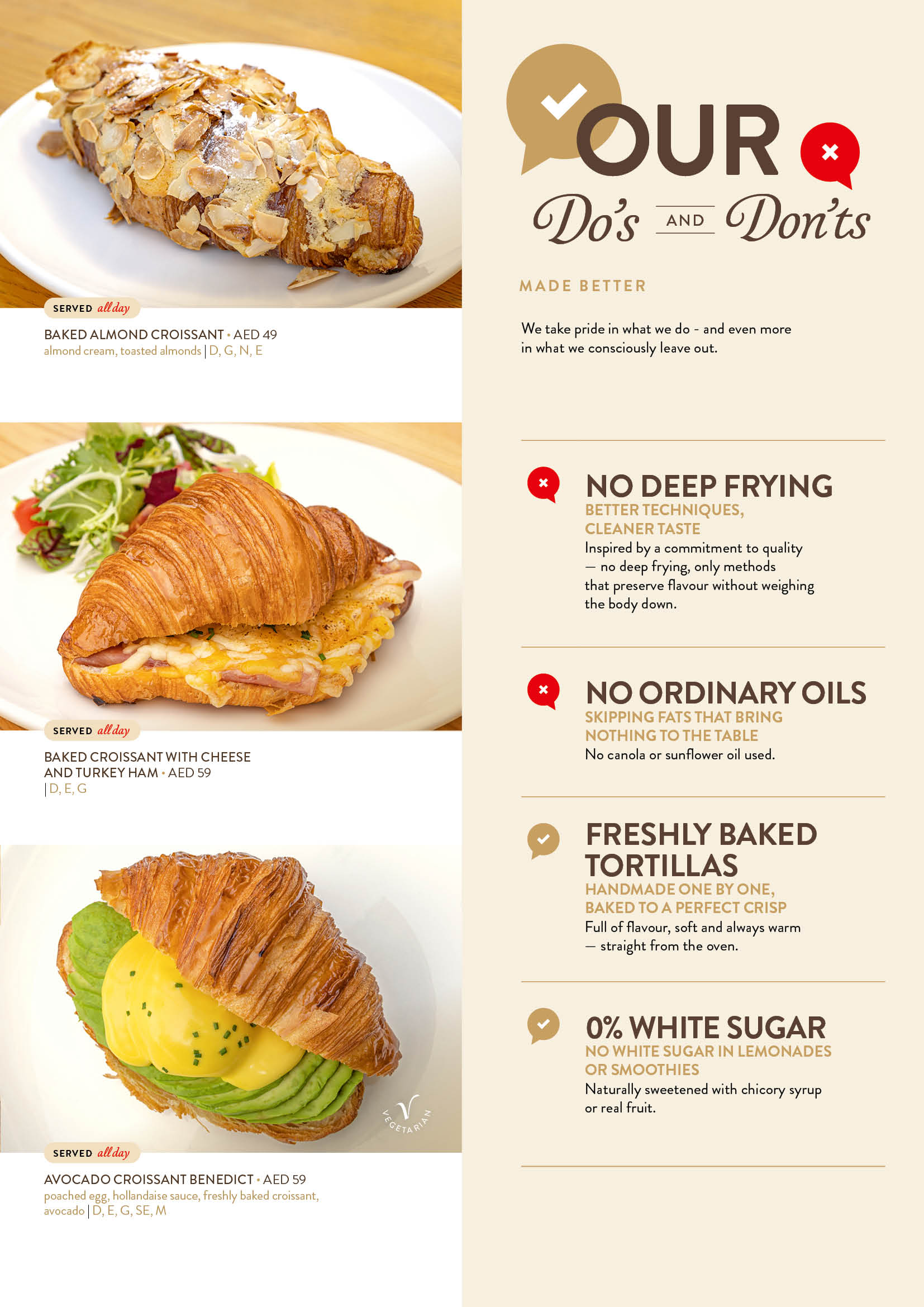 The Beach JBR menu page 4