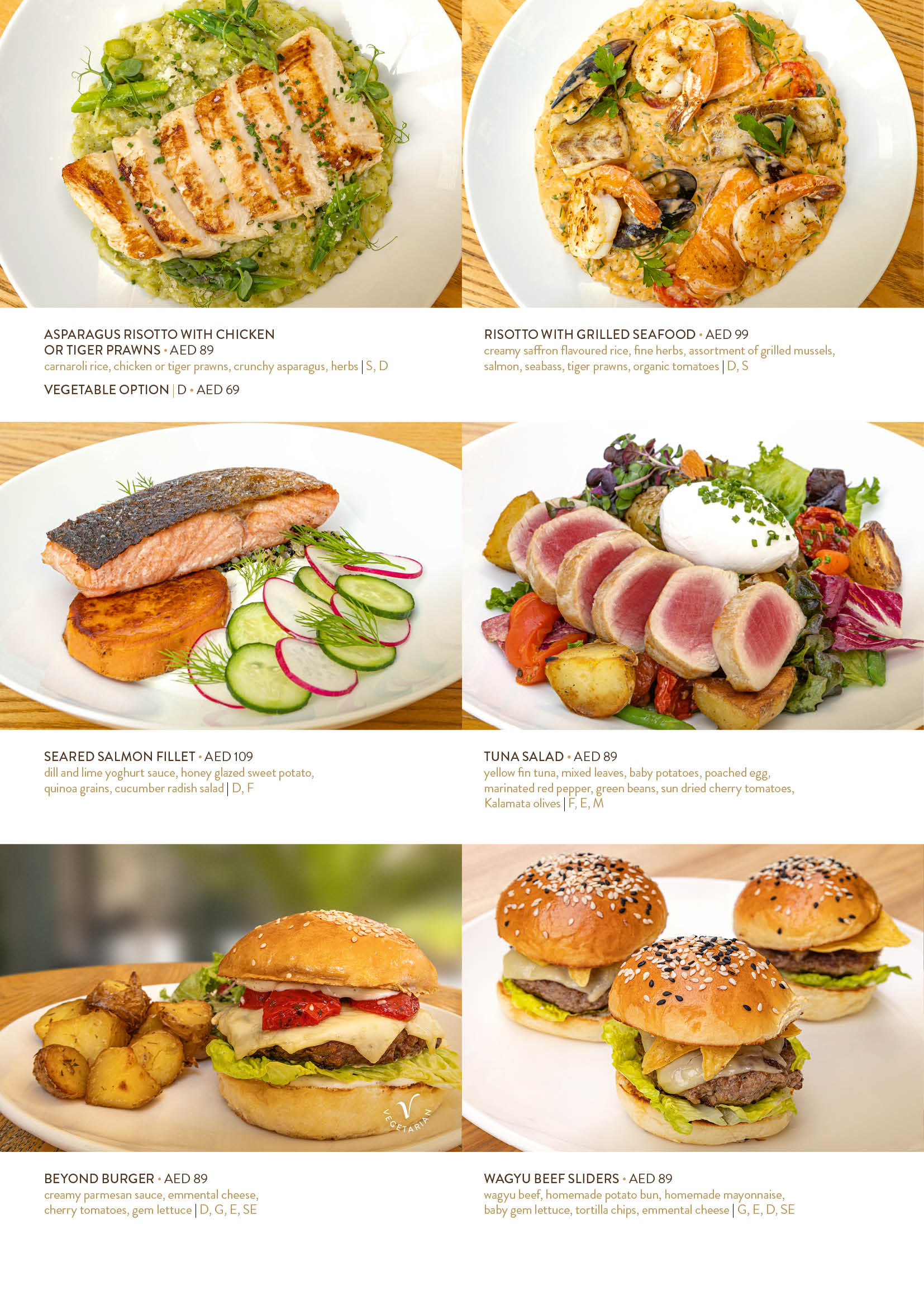 The Beach JBR menu page 15