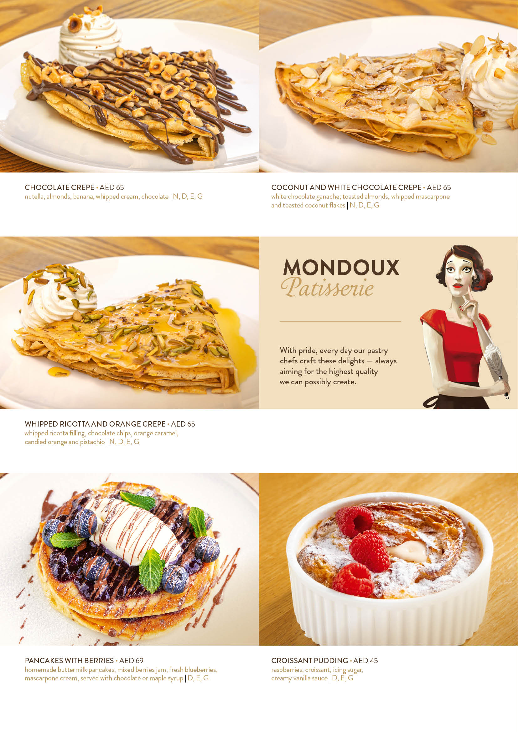 The Beach JBR menu page 19