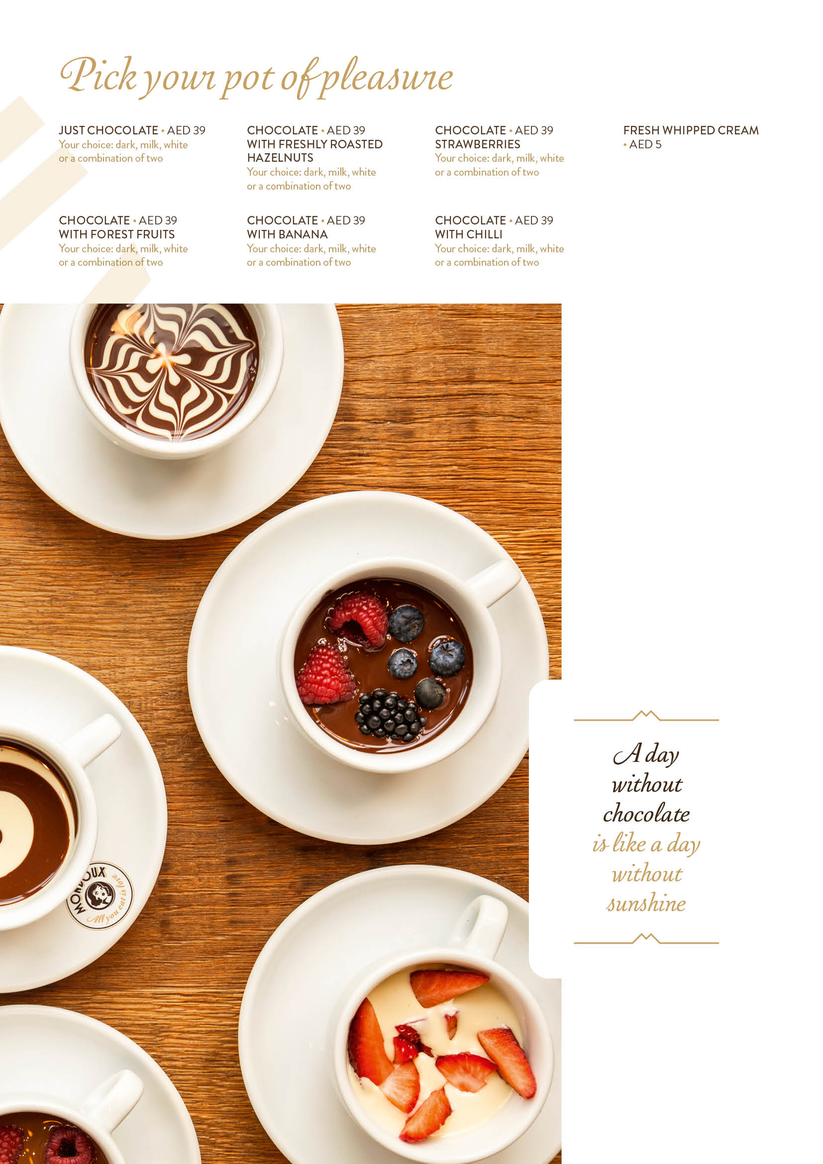 The Beach JBR menu page 22