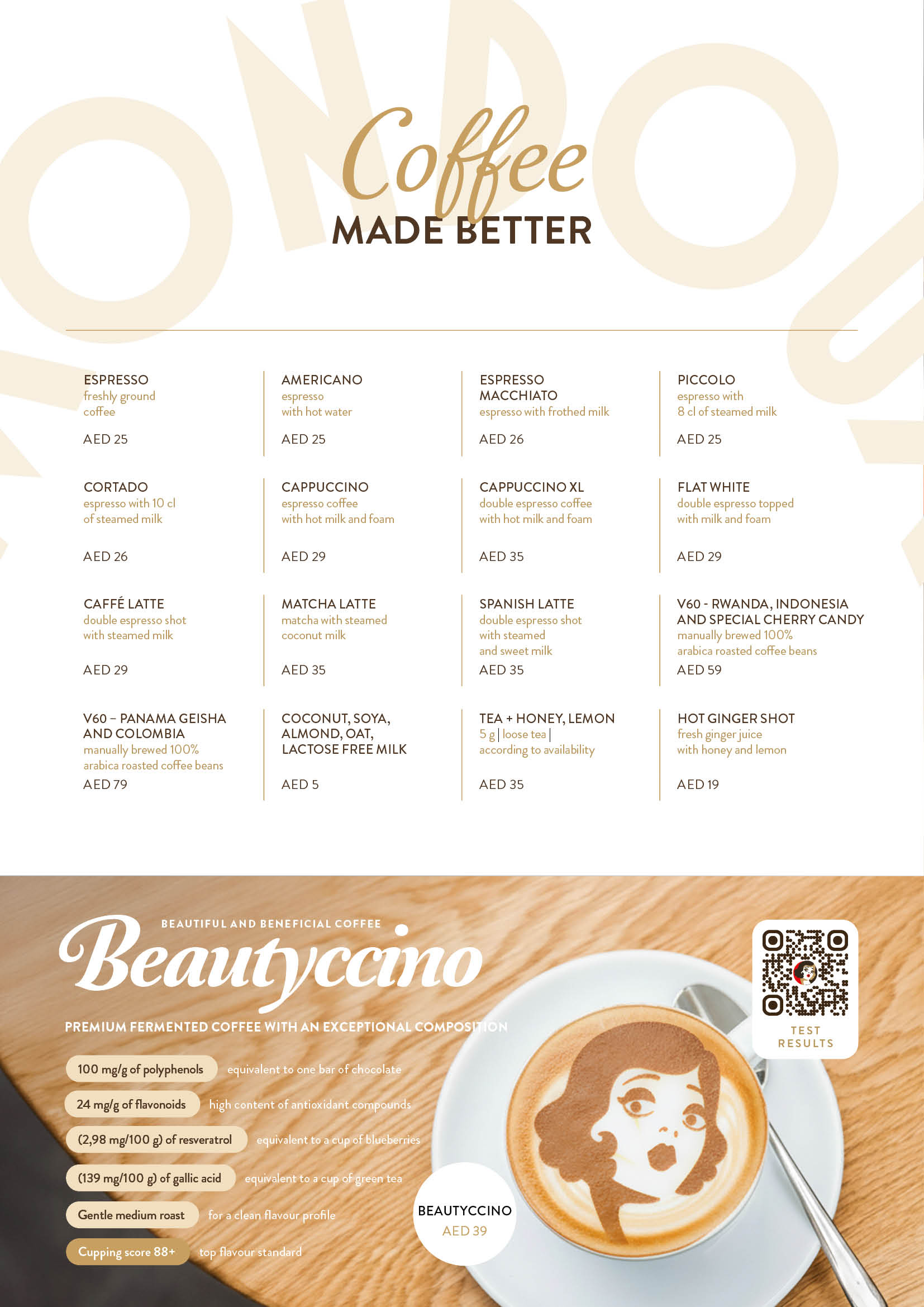 The Beach JBR menu page 23