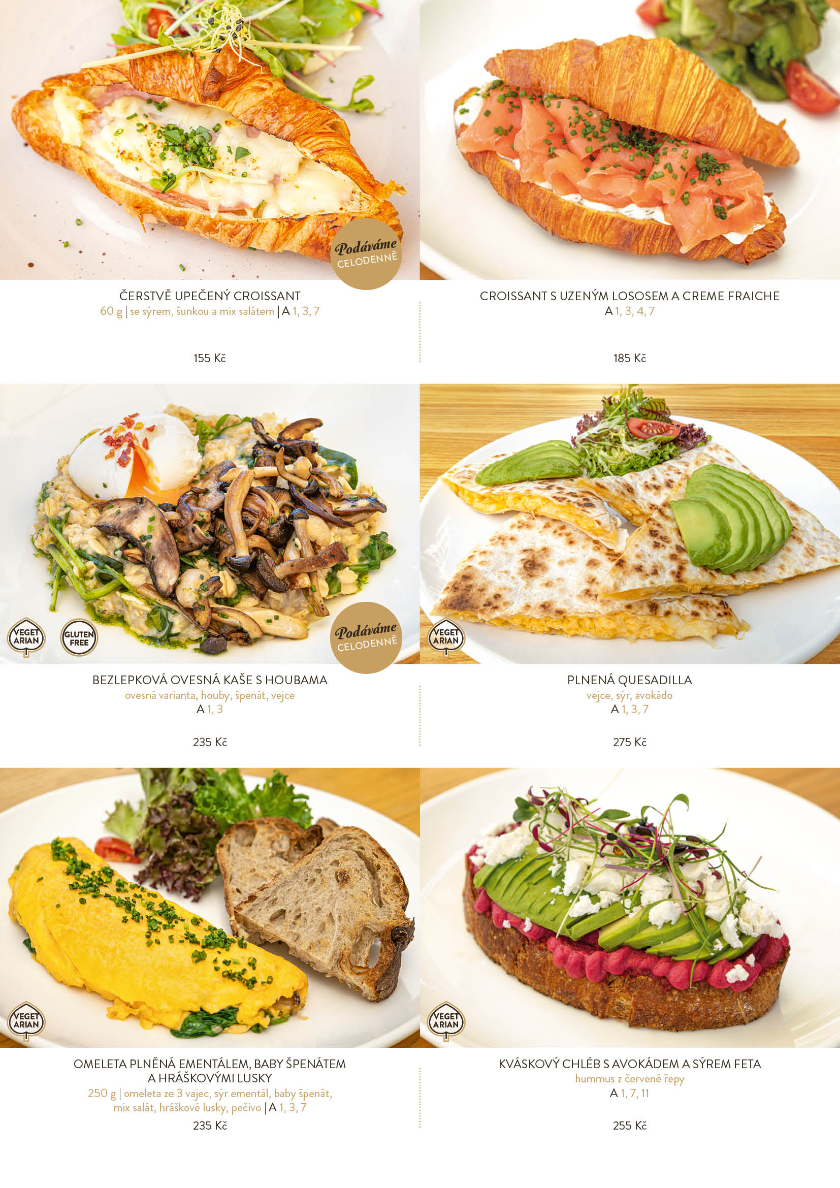 Westfield Chodov menu page 3