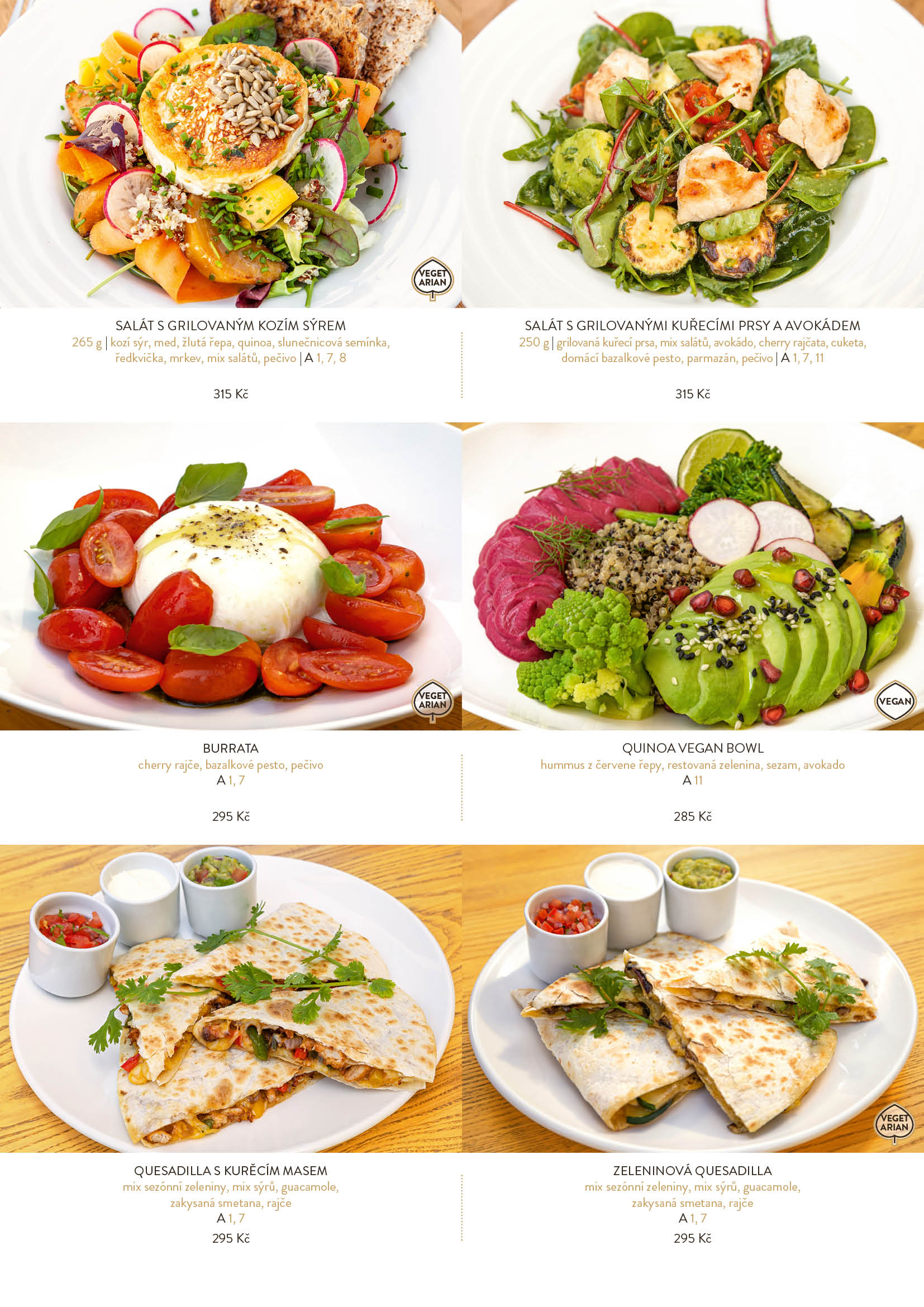 Westfield Chodov menu page 8