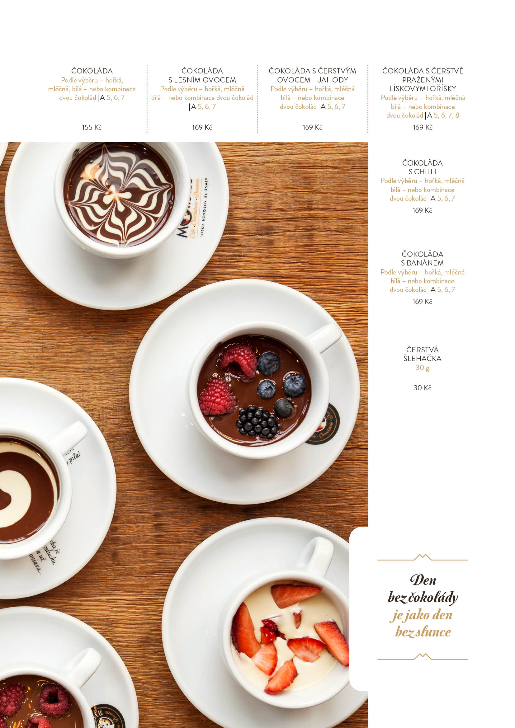 Westfield Chodov menu page 14