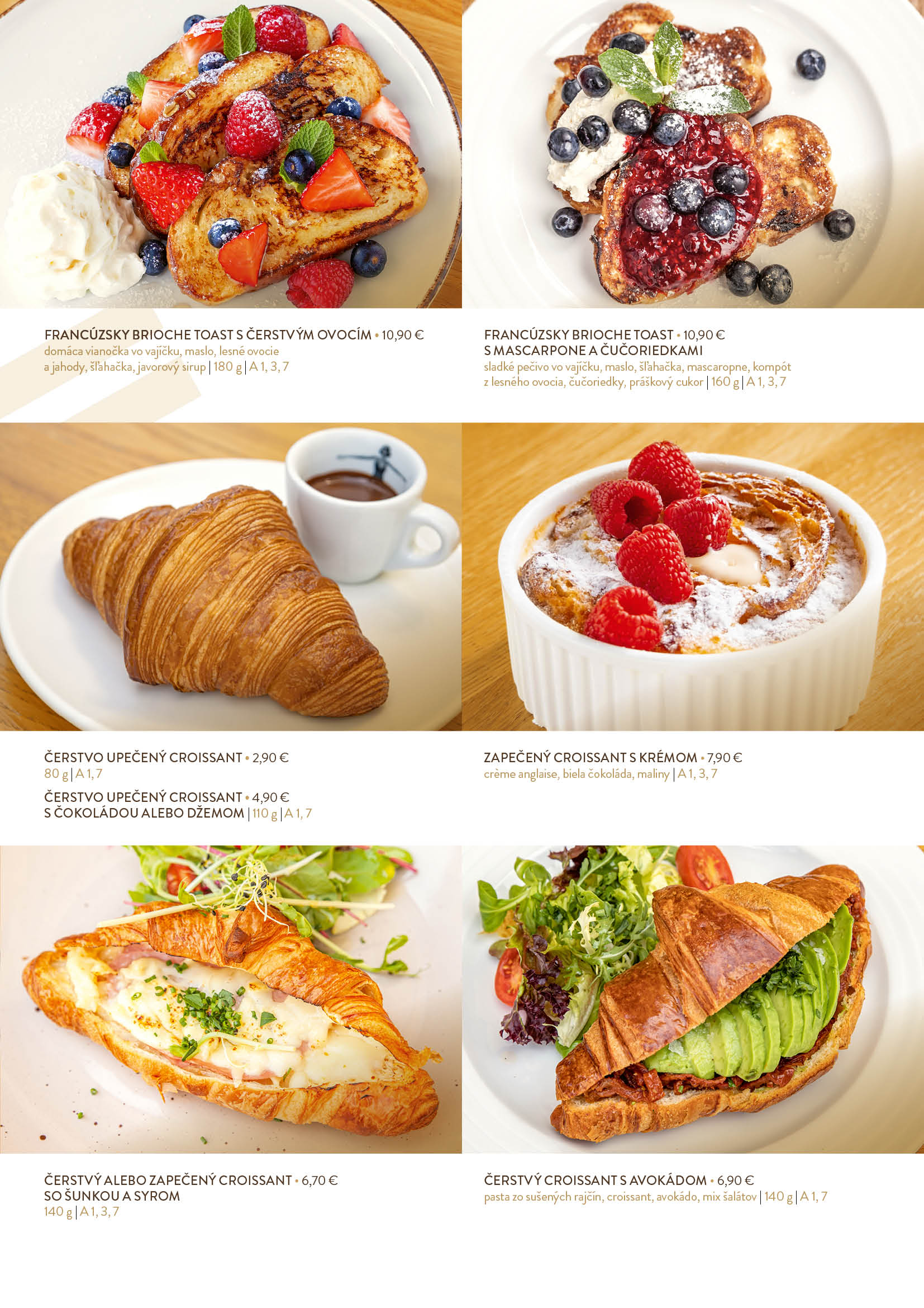 Starý Smokovec menu page 2