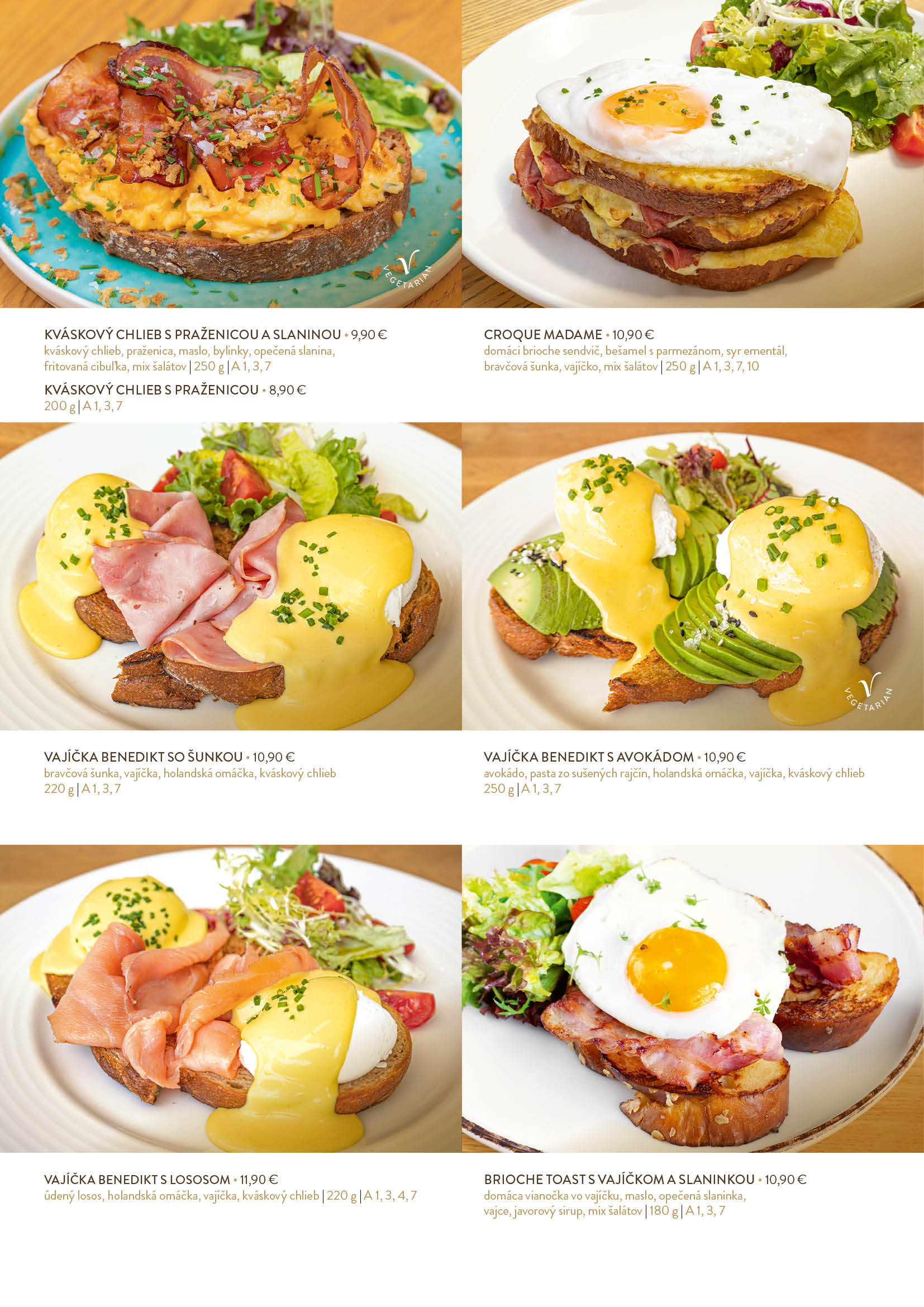 Starý Smokovec menu page 3
