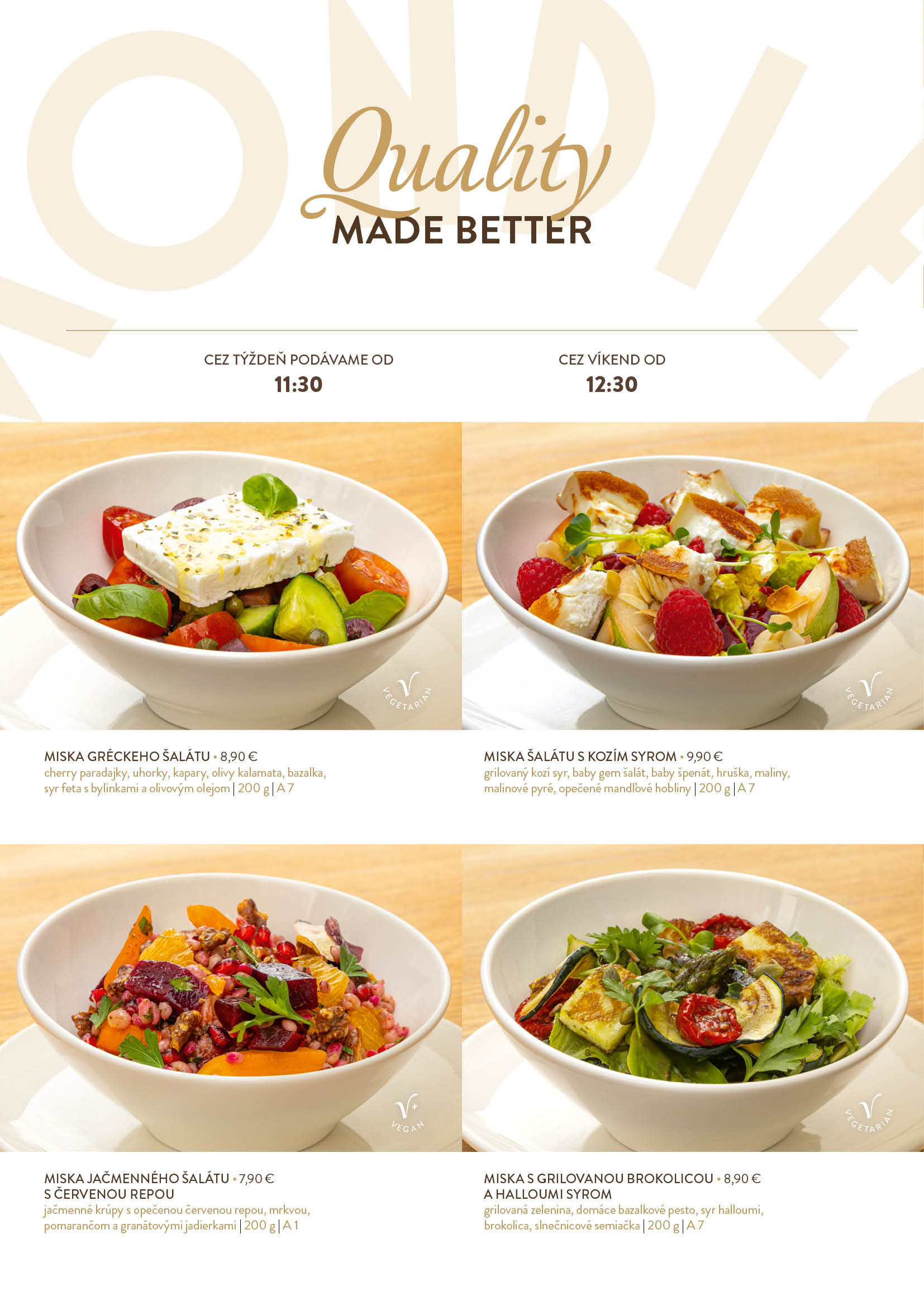 Menu - Eurovea Specialty Coffee Kiosk - 5