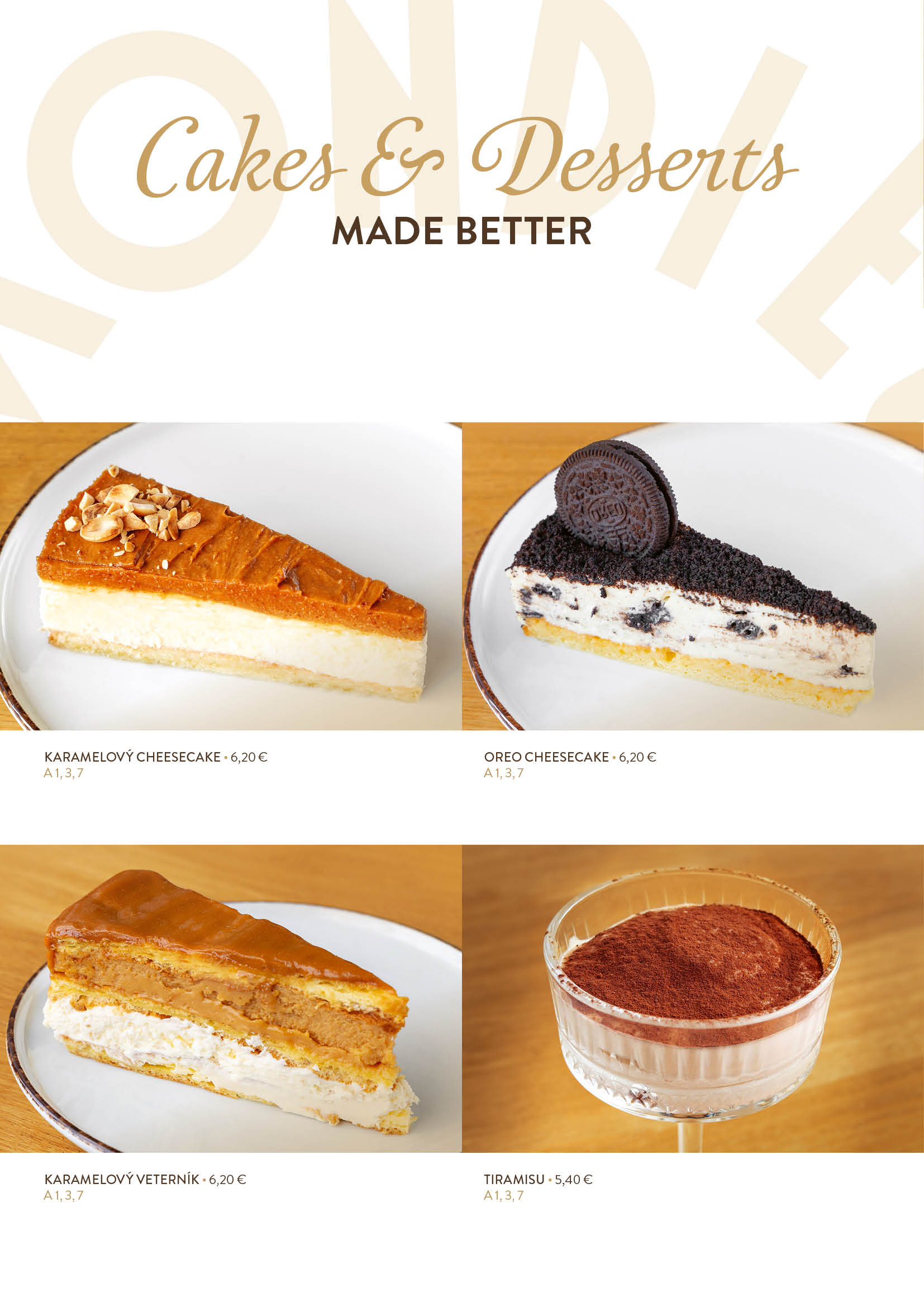 Menu - Eurovea Specialty Coffee Kiosk - 7