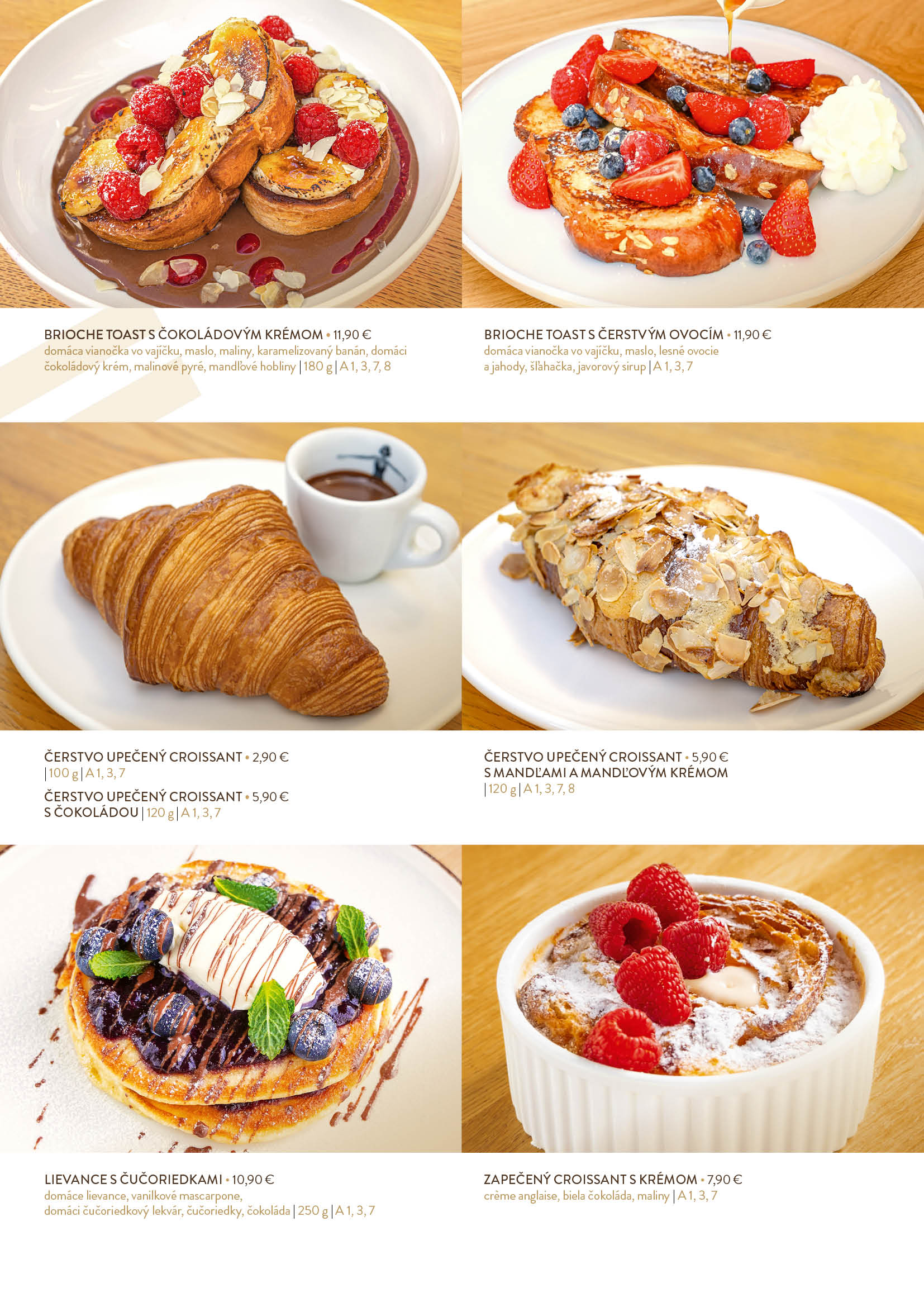 Menu - Eurovea Specialty Coffee Kiosk - 2