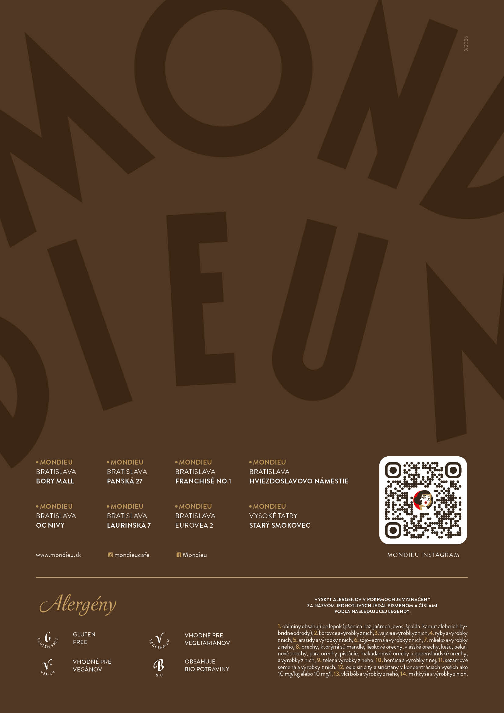 Menu - Tatry - 23